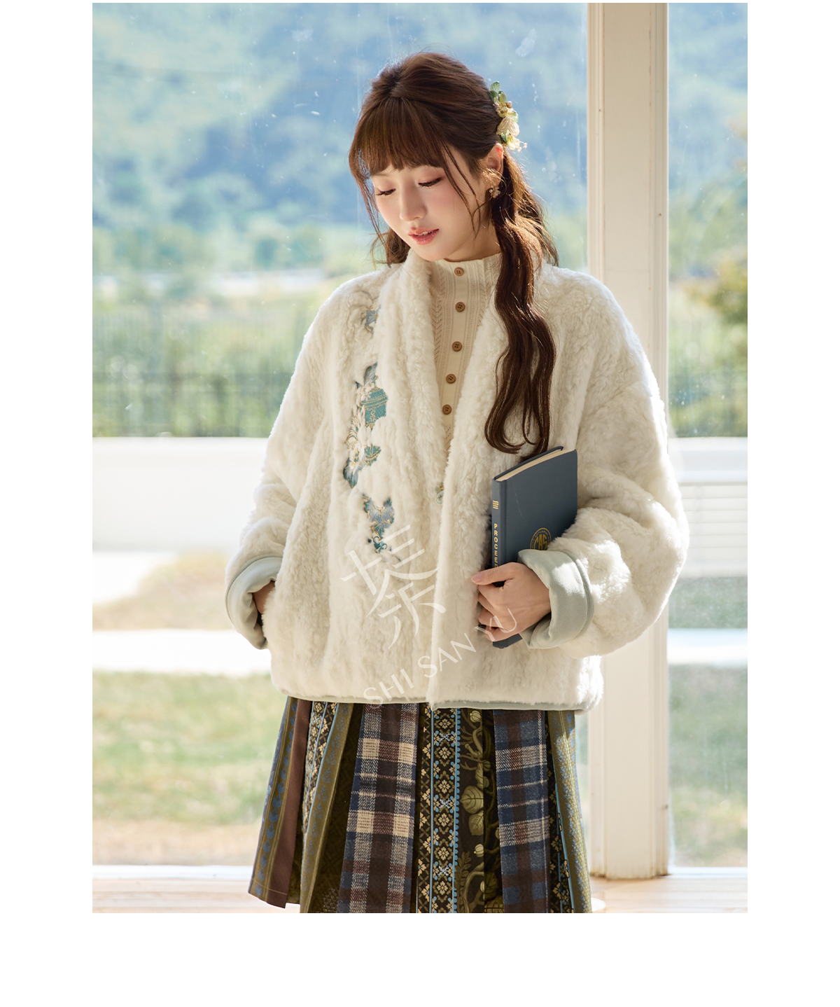 More than thirteen [Songyun] suede and plush jacket on both sides modern HanFuDreams