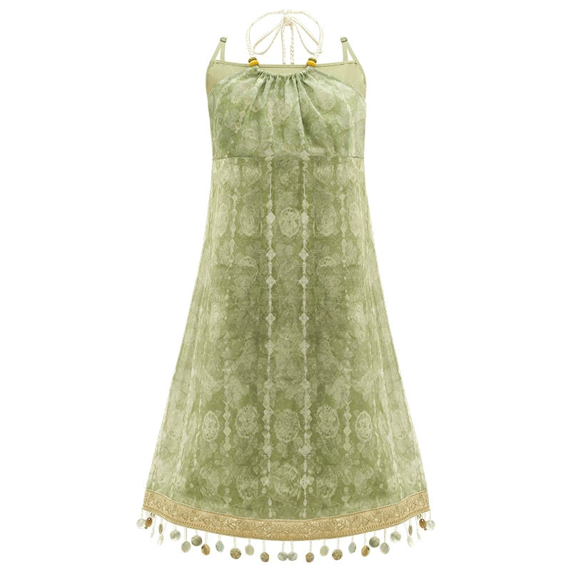 More than Thirteen [Original Pastoral] Coat Suspender Dress National Style Suit Women modern HanFuDreams suspender skirt XS