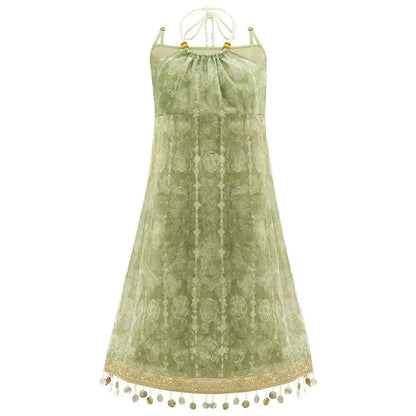[Original Pastoral] Coat Suspender Dress National Style Suit Women modern HanFuDreams suspender skirt XS
