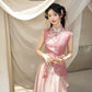 More than thirteen [Huaixiu] Huo Xiuxiu national style printed cheongsam modern HanFuDreams