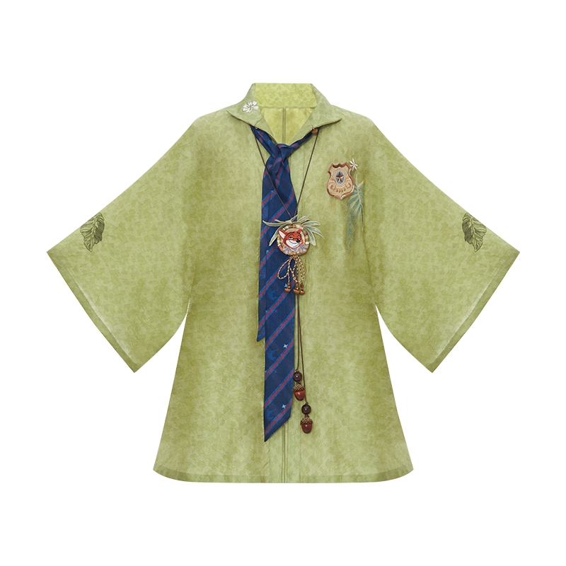 More than thirteen [Disney, Nick] spring and summer Tencel jackets modern HanFuDreams Cardigan (including badge + necklace + scarf) S