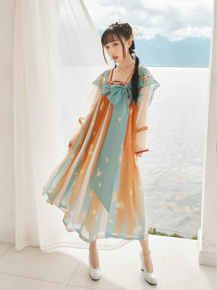 More Than Thirteen [Yao meets Shenlu] national style dress spring modern HanFuDreams