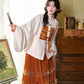 More than thirteen [spirit rabbit lanterns] horse dress, Ming autumn style ming HanFuDreams