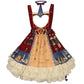 Cherry love christmas lolita skirt clara jsk strap