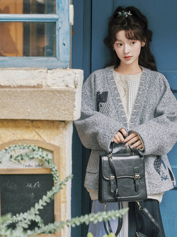 More than thirteen [Fengting Gui] 2025 autumn new national style commuter Xiaoxiangfeng jacket modern HanFuDreams