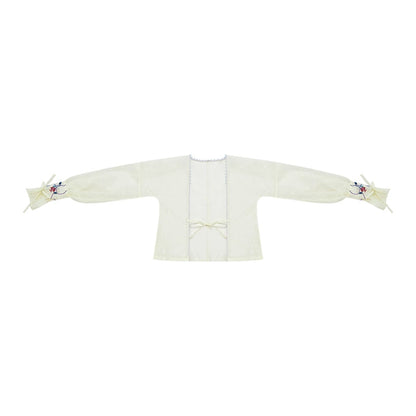 More than thirteen [紫罗灵花] Shen Yue Dongfang Qinlan same Hanfu han HanFuDreams Improved cardigan S