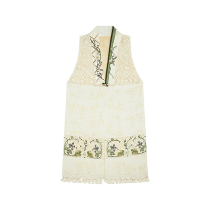 More than thirteen [Moshang Qingli] Bijia stand-up collar long shirt pleated skirt Ming-made ming HanFuDreams than a S