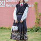 Han element horse dress Hanfu han HanFuDreams Black vest + white long-sleeved set (three-piece set) S