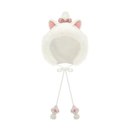 [cat edelweiss] winter girl cute plush coat modern HanFuDreams hat S
