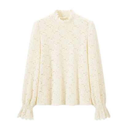 Chi Xia [purple iris] is longer than a knitted shirt lace skirt ming HanFuDreams Knitwear S