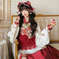Flower Fairy Story [Cherry Tea Party] Pipa Sleeve Horse Dress Set Han han HanFuDreams