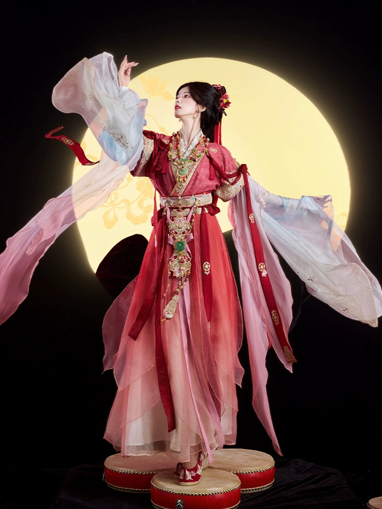 More than thirteen [feast of joy] big-sleeved Confucian broken skirt ming HanFuDreams