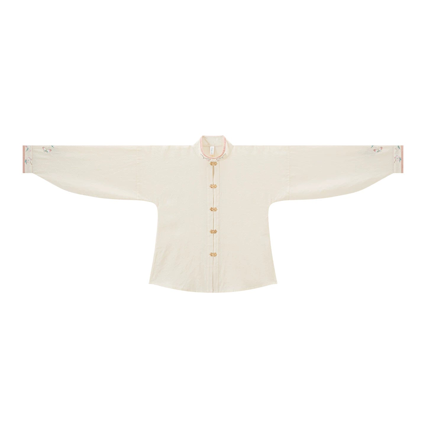 Chi Xia [Tao Yao] Ming short than armor cotton short shirt with six broken skirts ming HanFuDreams Cotton blouse S