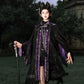 More than thirteen [Sleeping Thorns] black and purple jacquard fake two cloaks modern HanFuDreams