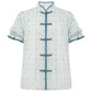 New Chinese Style Top with Denim Overalls | Women's Set modern More than thirteen top XS