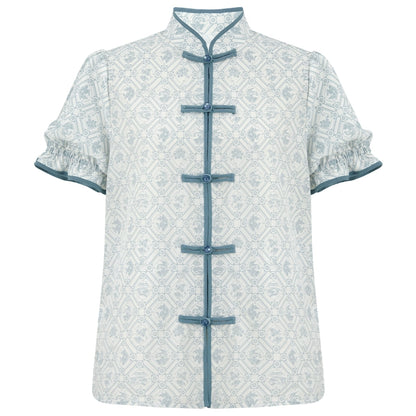 More than thirteen [thousand miles of wind] new Chinese top denim overalls modern HanFuDreams top XS