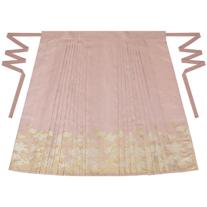 More than thirteen [Ziyang flowering period] pink woven gold horse dress modern HanFuDreams Horse skirt XS