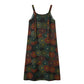 Ming-made Tencel short shirt, suspender long skirt, full pleated skirt