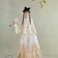 Flower Fairy Story [Golden Branch Rabbit Shadow] Bust Skirt Weaving Horse Face Skirt Set han HanFuDreams