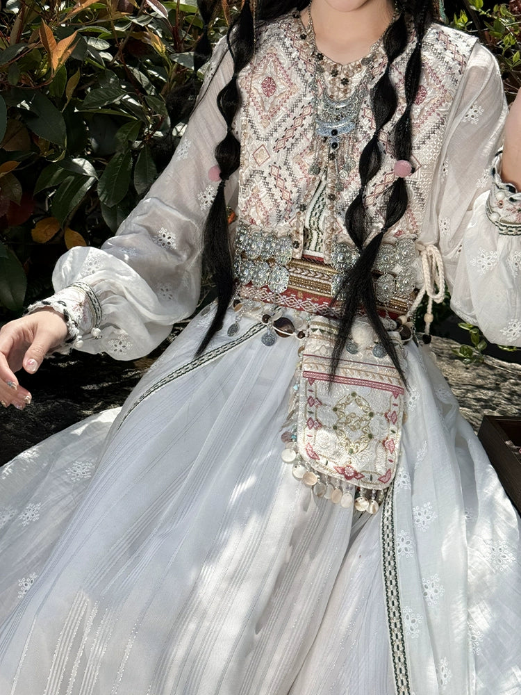 More than thirteen [Xianglan girl] Shen Yue Dongfang Qinlan same style han HanFuDreams