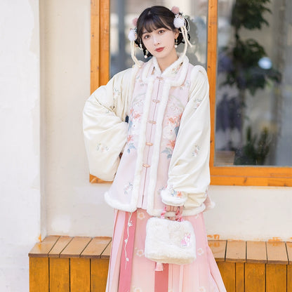 Ming-made short jacket horse dress Hanfu