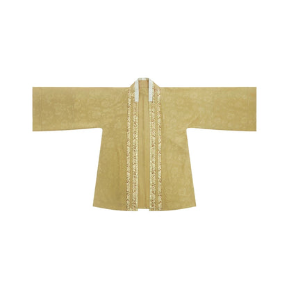 [Golden Cloud] Southern Song Dynasty Hanfu Set song HanFuDreams Short-Sleeve Jacket S