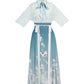 Short shirt gradual change eight points horse skirt hanfu han