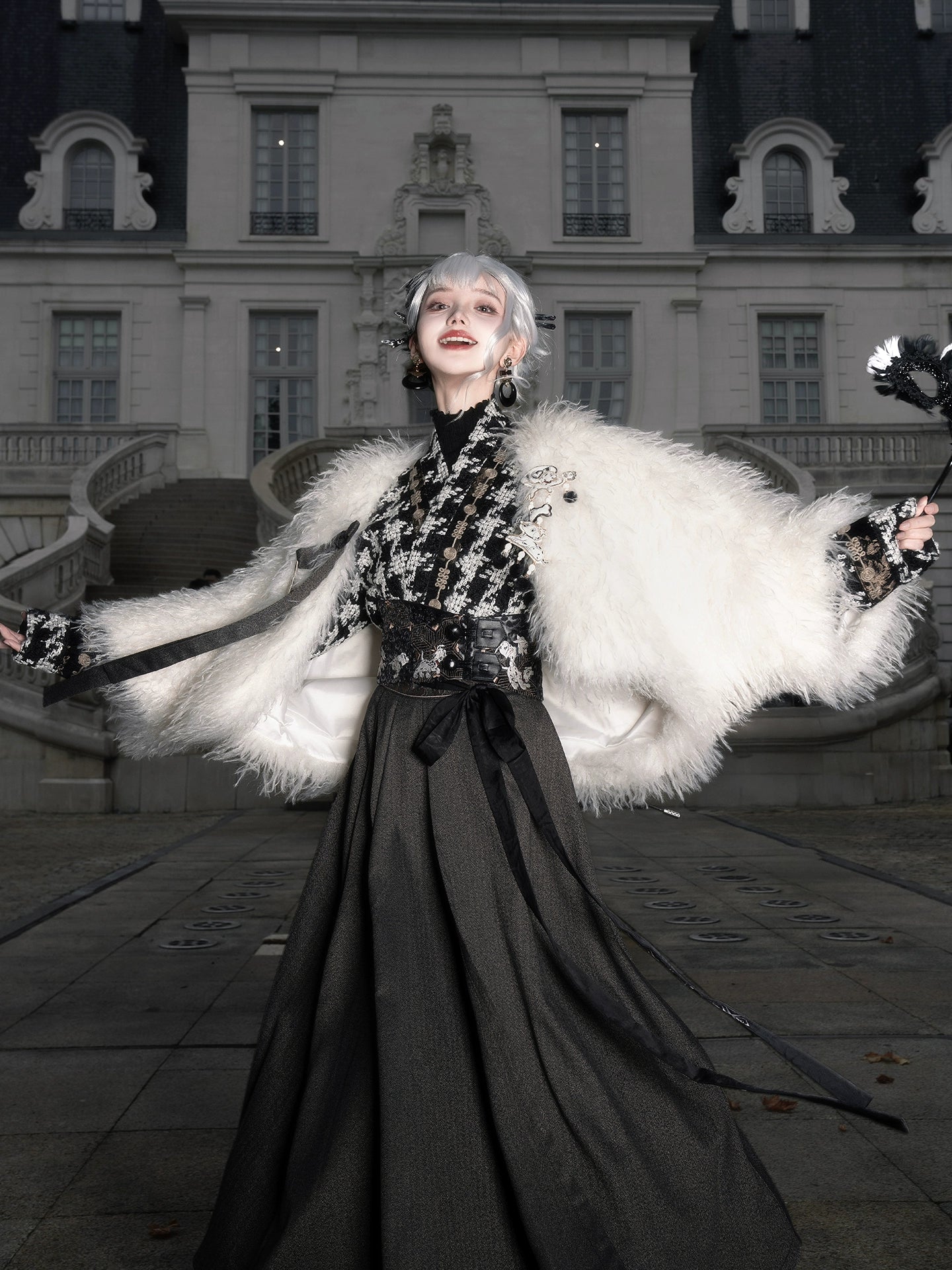 More than thirteen [Disney, Kuila - Black and White Witch] autumn and winter coats modern HanFuDreams