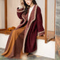 Chi Xia [Weaving Hua] Fleece Chenier Tang Coat Multi-colored Tang System