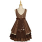 Autumn and winter lolita cat detective JSK Japanese is open retro college style