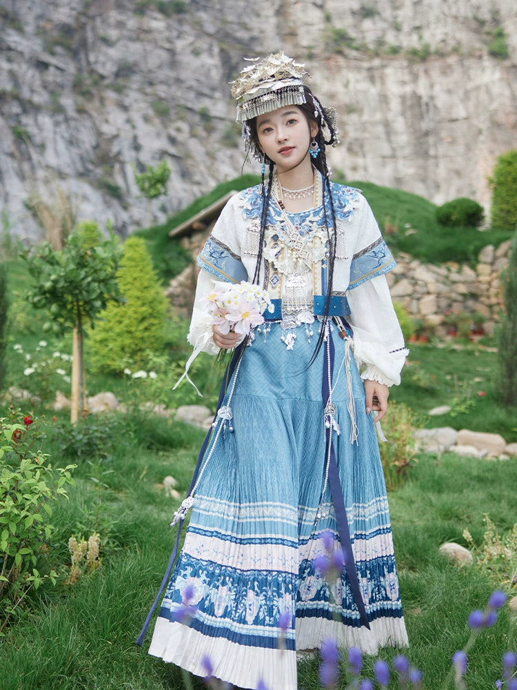 More than thirteen [西江望月] summer ethnic style suit Hanfu modern HanFuDreams