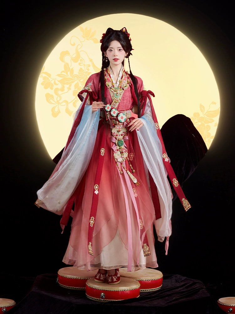 More than thirteen [feast of joy] big-sleeved Confucian broken skirt ming HanFuDreams