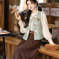 Han element armor short shirt broken skirt Hanfu women