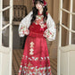 Flower Fairy Story [Cherry Tea Party] Pipa Sleeve Horse Dress Set Han han HanFuDreams