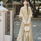 More than thirteen [闻钟] Tencel dress national style suit women modern HanFuDreams