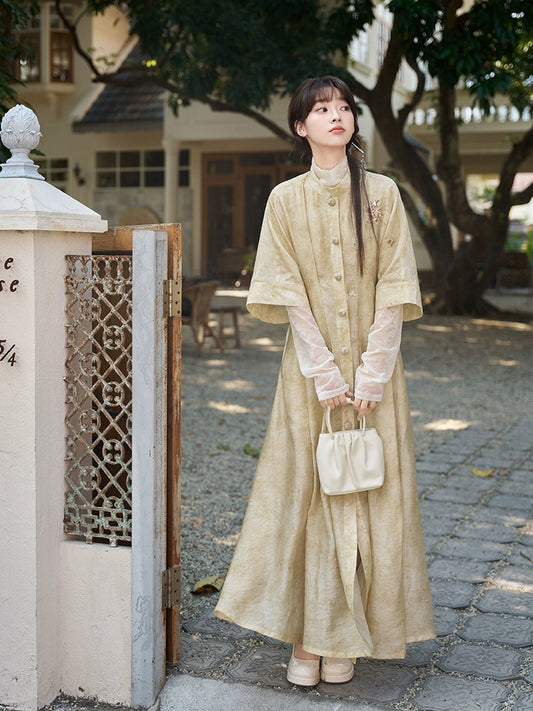 More than thirteen [闻钟] Tencel dress national style suit women modern HanFuDreams