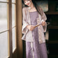 More than thirteen [thin purple] new Chinese coat skirt national style suit modern HanFuDreams