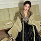 More than thirteen [Yaoshan Bell] plush jacket, velvet sundress, jacquard cardigan modern HanFuDreams Three-piece set S