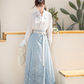 Cotton Plane Sleeve Short Shirt Horse Face Skirt Hanfu