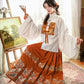 More than thirteen [spirit rabbit lanterns] horse dress, Ming autumn style ming HanFuDreams