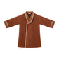 Chi Xia [Weaving Hua] Fleece Chenier Tang Coat Multi-colored Tang System