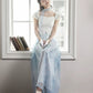 More than thirteen [青云端] new Chinese top wide-leg pants set modern HanFuDreams
