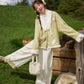 More than thirteen [Muyun] plush jacket embroidered pants warm national style set modern HanFuDreams