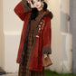 Chi Xia [Red Clay Small Stove] Han Element Coat Six Broken Skirt