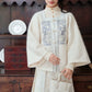 More than thirteen [thousand Dendrobium beads] knitted jacket woven gold embroidered pleated skirt Hanfu han HanFuDreams