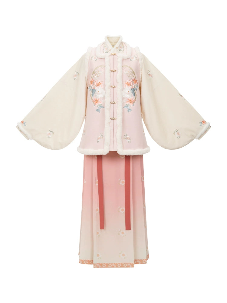 Ming-made short jacket horse dress Hanfu