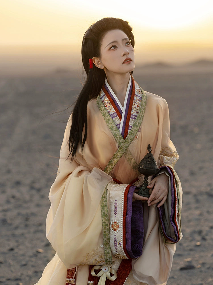 More than thirteen [Jiushao] fake two-piece straight train Hanfu female autumn han HanFuDreams
