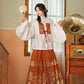 More than thirteen [spirit rabbit lanterns] horse dress, Ming autumn style ming HanFuDreams