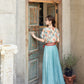 More than thirteen [胭脂湖] Tencel printing  Tang Hanfu Summer HanFuDreams