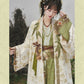 More than Thirteen [Feng Heqi] Weaving Gold Jacquard Pair Jacket Improvement Hanfu han HanFuDreams